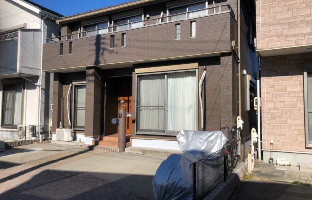 名古屋市港区　S様邸　外壁塗装・付帯部塗装・基礎巾木塗装・シーリング打ち替え工事